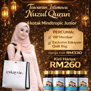 PROMO NQ - 4 Botol Mindtropic JR